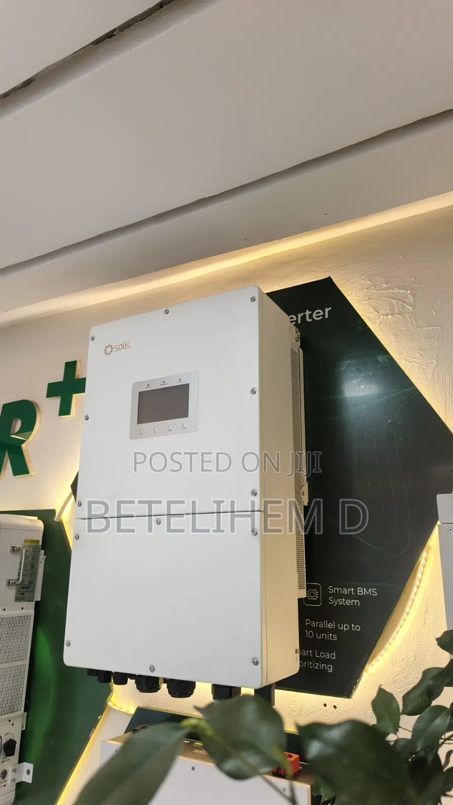 80kw Hybrid Inverter and Lithium Ion Battery