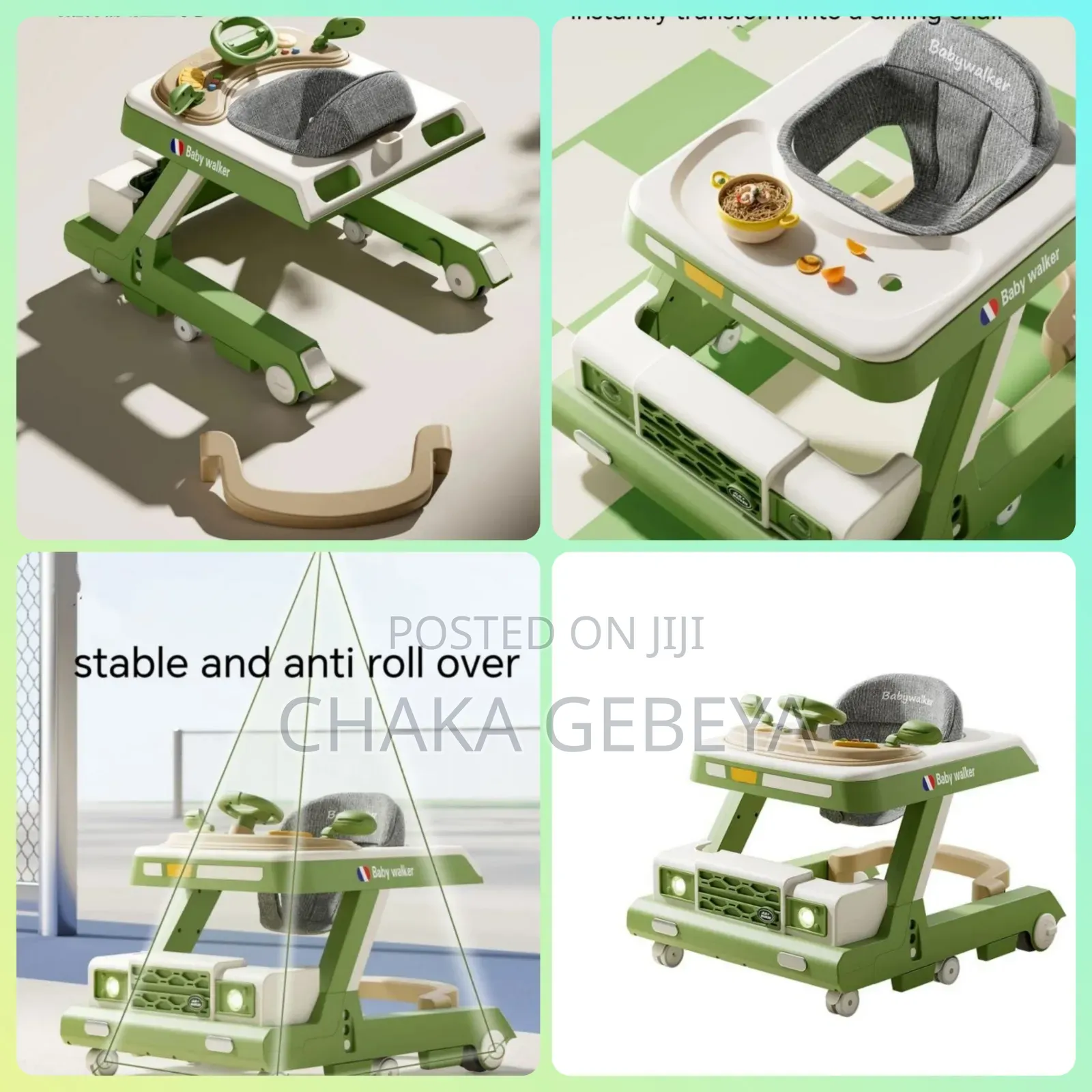 Multi-function Toddler Walker – Improves Balance Walking Skills