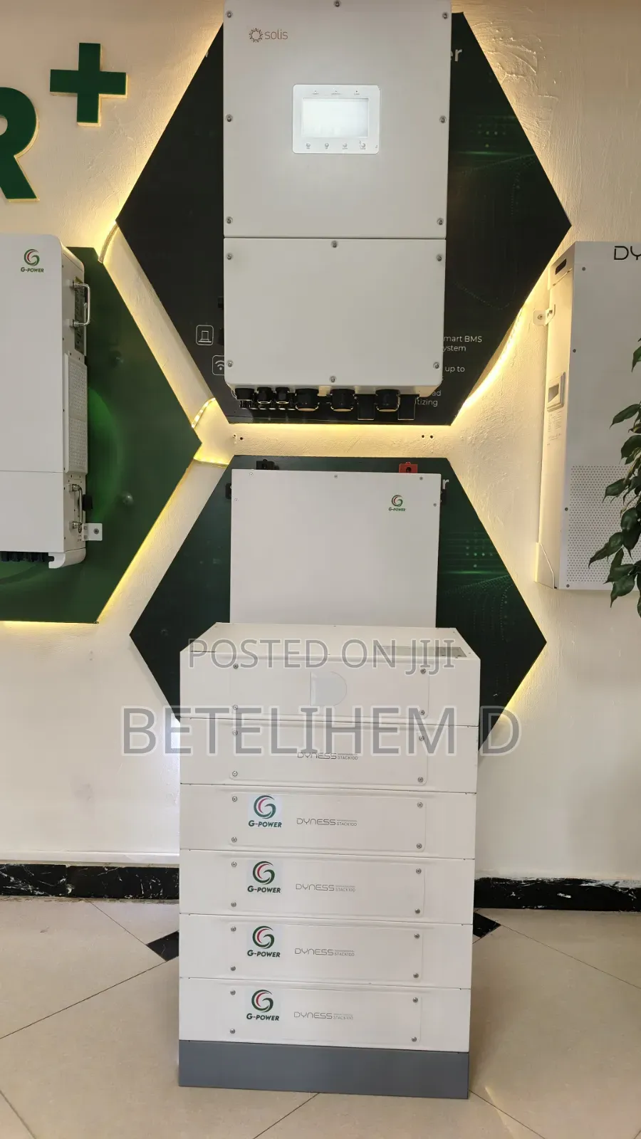 50kw Hybrid Inverter and Lithium Ion Battery