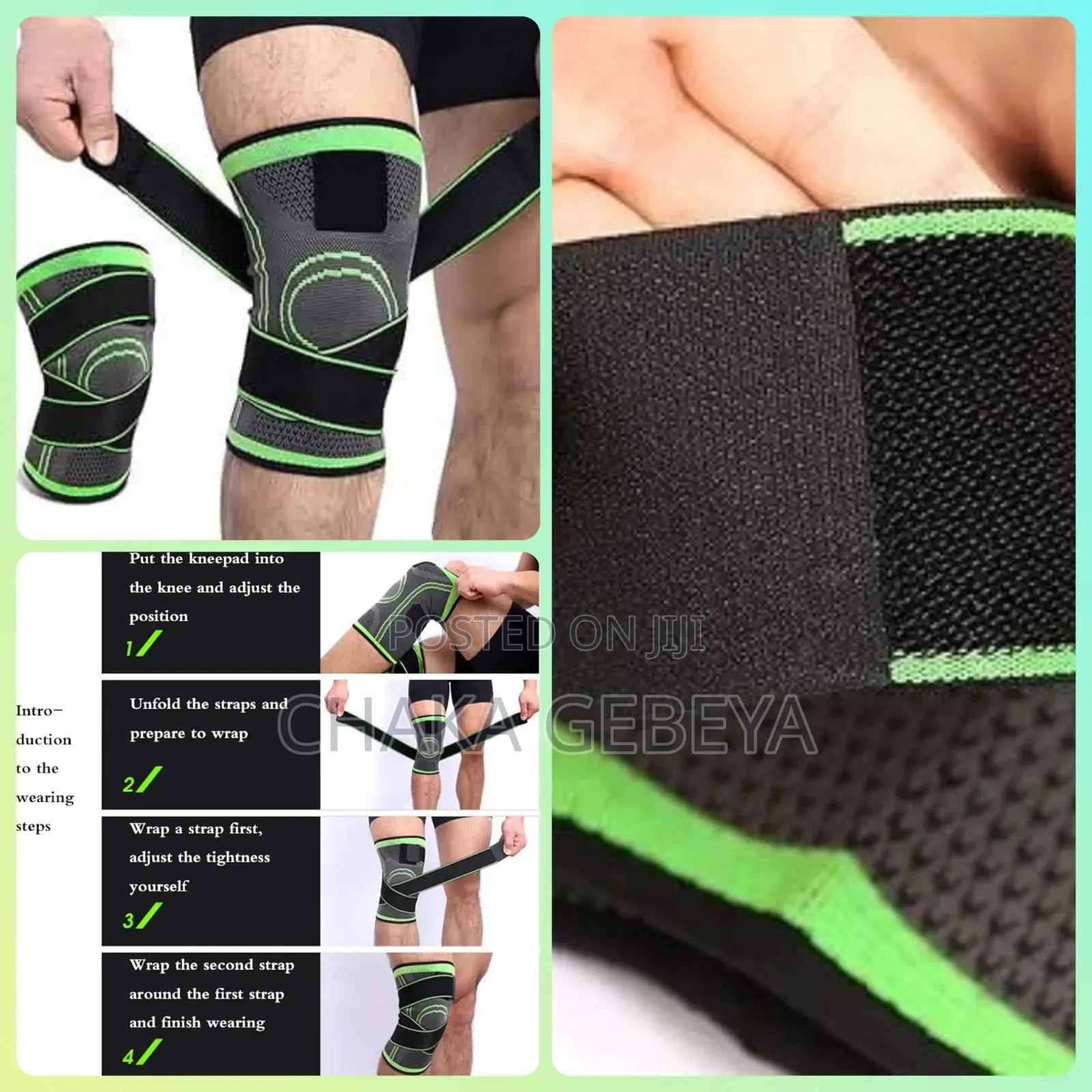 Adjustable Knee Brace – Compression Support for Pain Relief