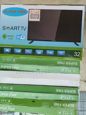 Super Fine 32" Smart Android Tv Double Glass