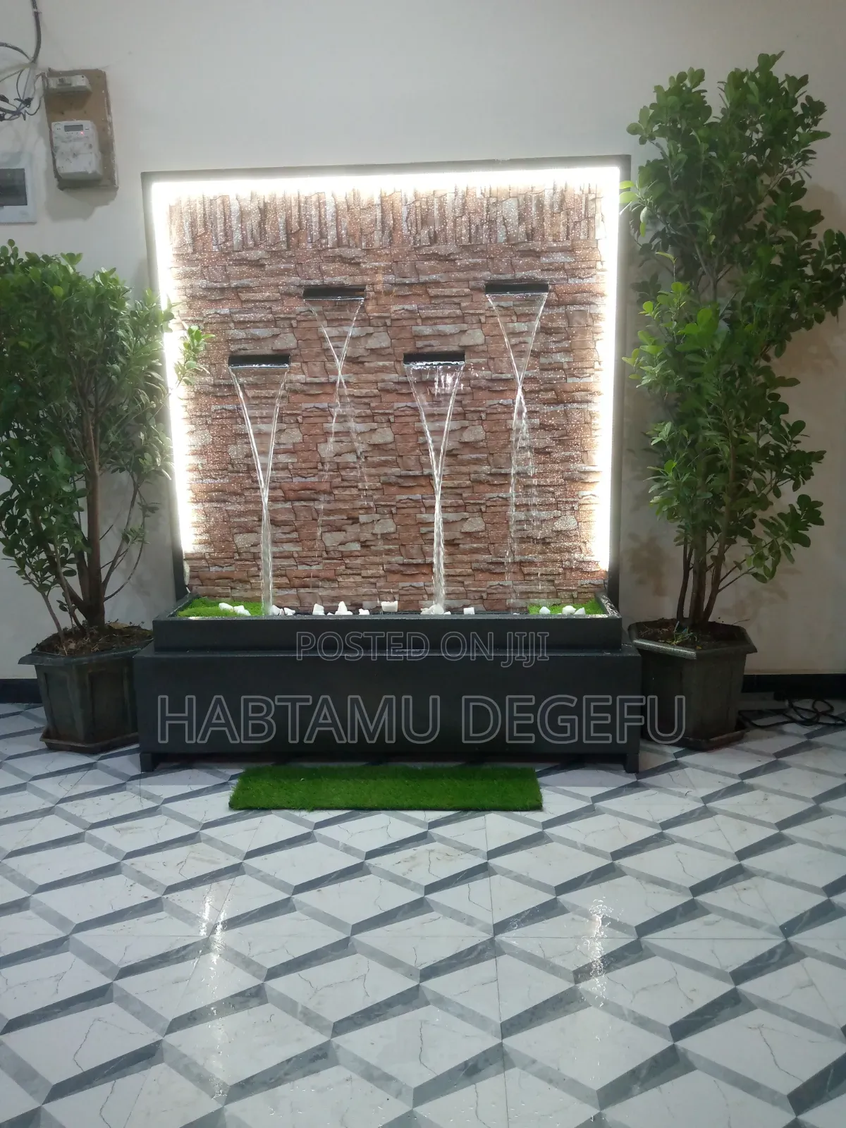 Fountain ተንቀሳቃሽ ለቤት, ለካፌ, ለባር እና ሬስቶራንት ለፈለጉት ቦታ አንቀሳቅሰው በቀላሉ የሚጠቀሙበት