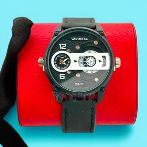 Bold Black Diesel Watch to Celebrate Your Grand Graduation Victory