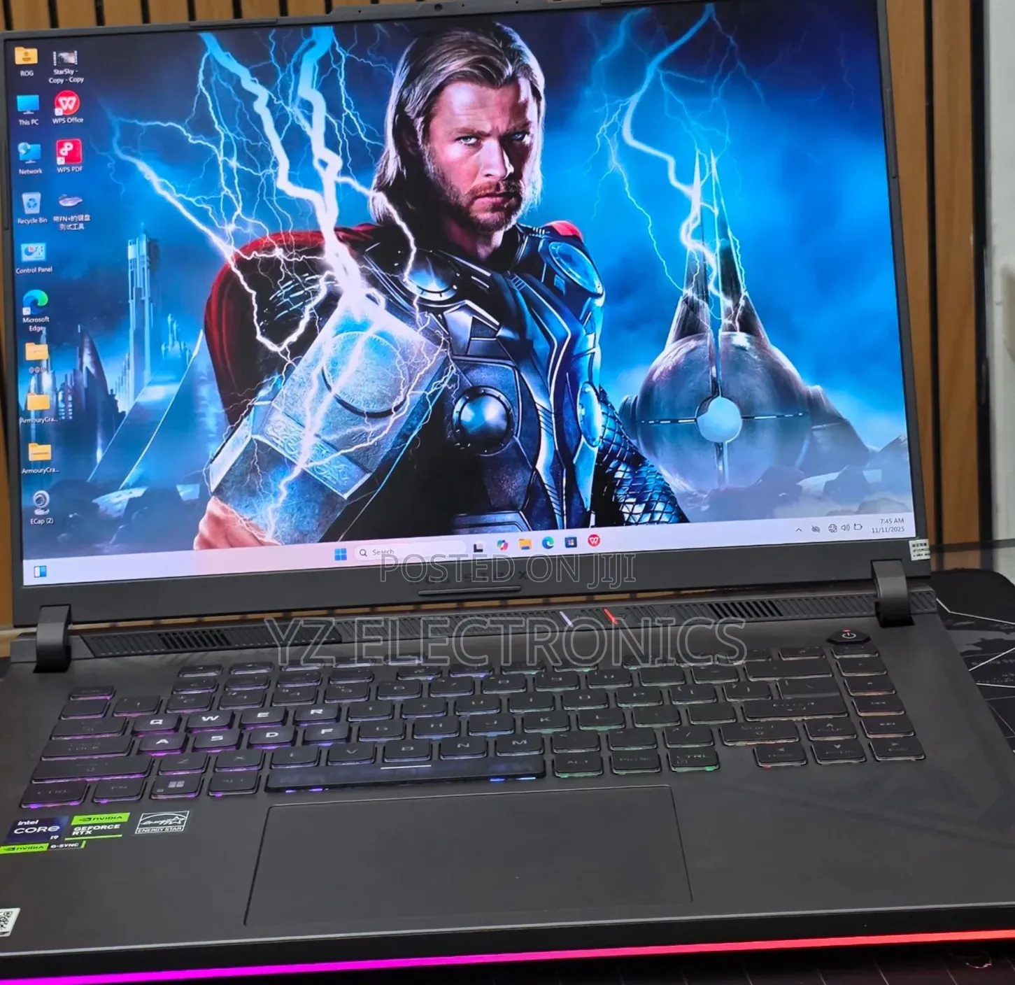 New Laptop Asus ROG Strix G16 G614 16GB Intel Core i9 HDD 1T