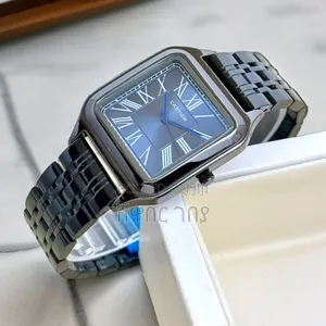 Exquisite Cartier Blue Dial Watch: Luxury for a Memorable Engagement