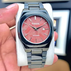 Fossil Red Geometric Dial: The Perfect Self-Reward You Must Claim!