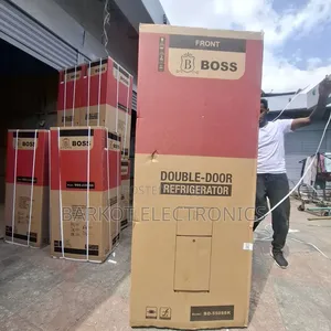 Boss Doubel Door Refrigerator Model Bo -550ssk Fan Sistem Fereg