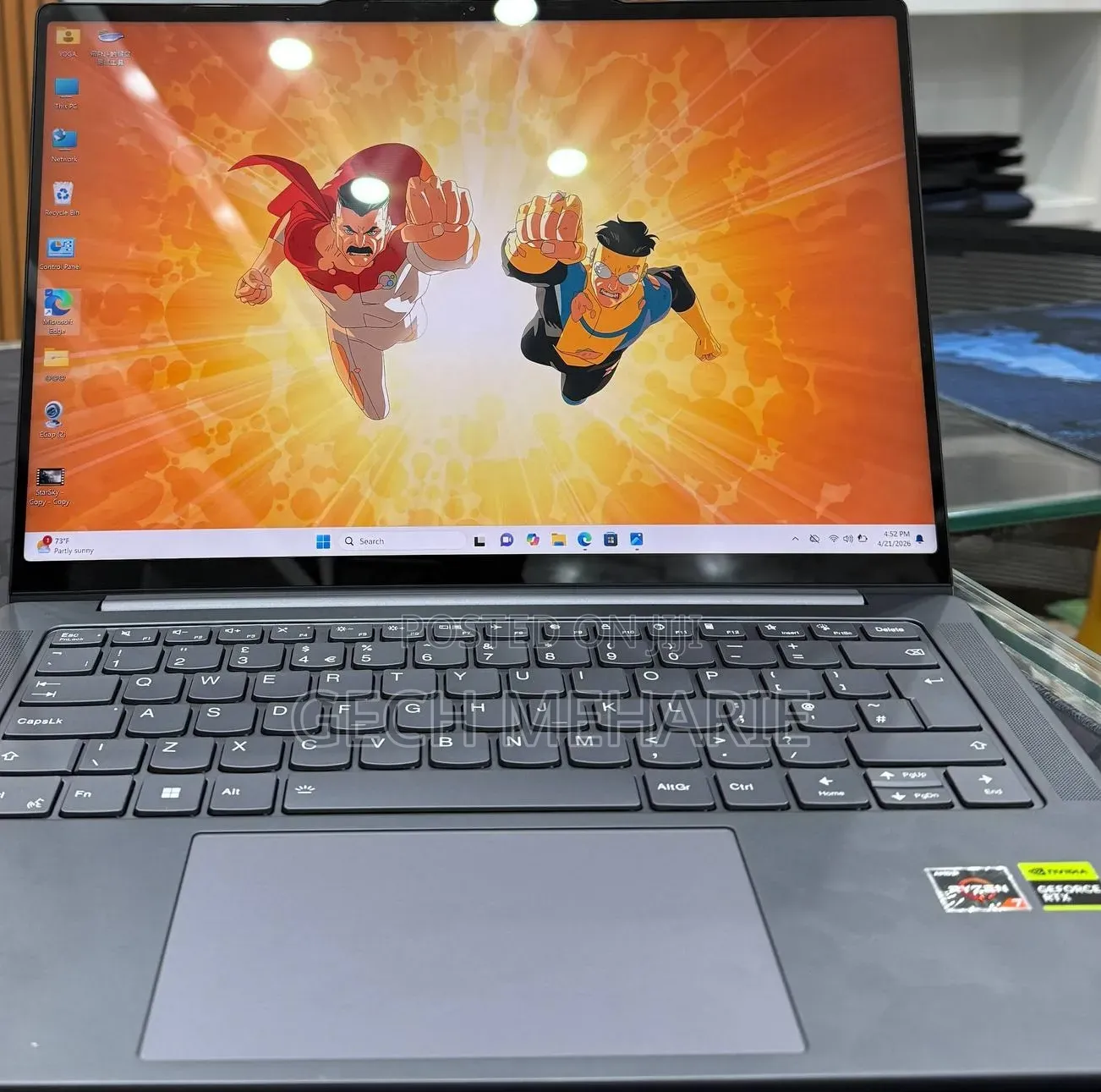 New Laptop Lenovo ThinkPad Yoga 32GB AMD Ryzen 7 SSD 512GB