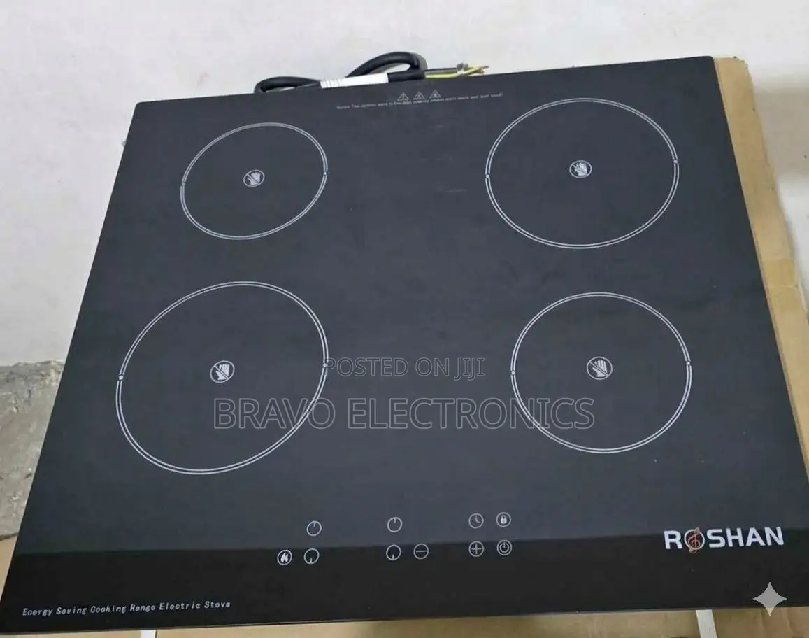 Roshan 4 Hotplate Touch Stove | Digital Electric Cooker