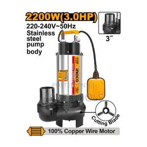 Ingco 3hp Sumbersubile Pump