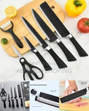 6pcs Daily Use Sharp Knife Set