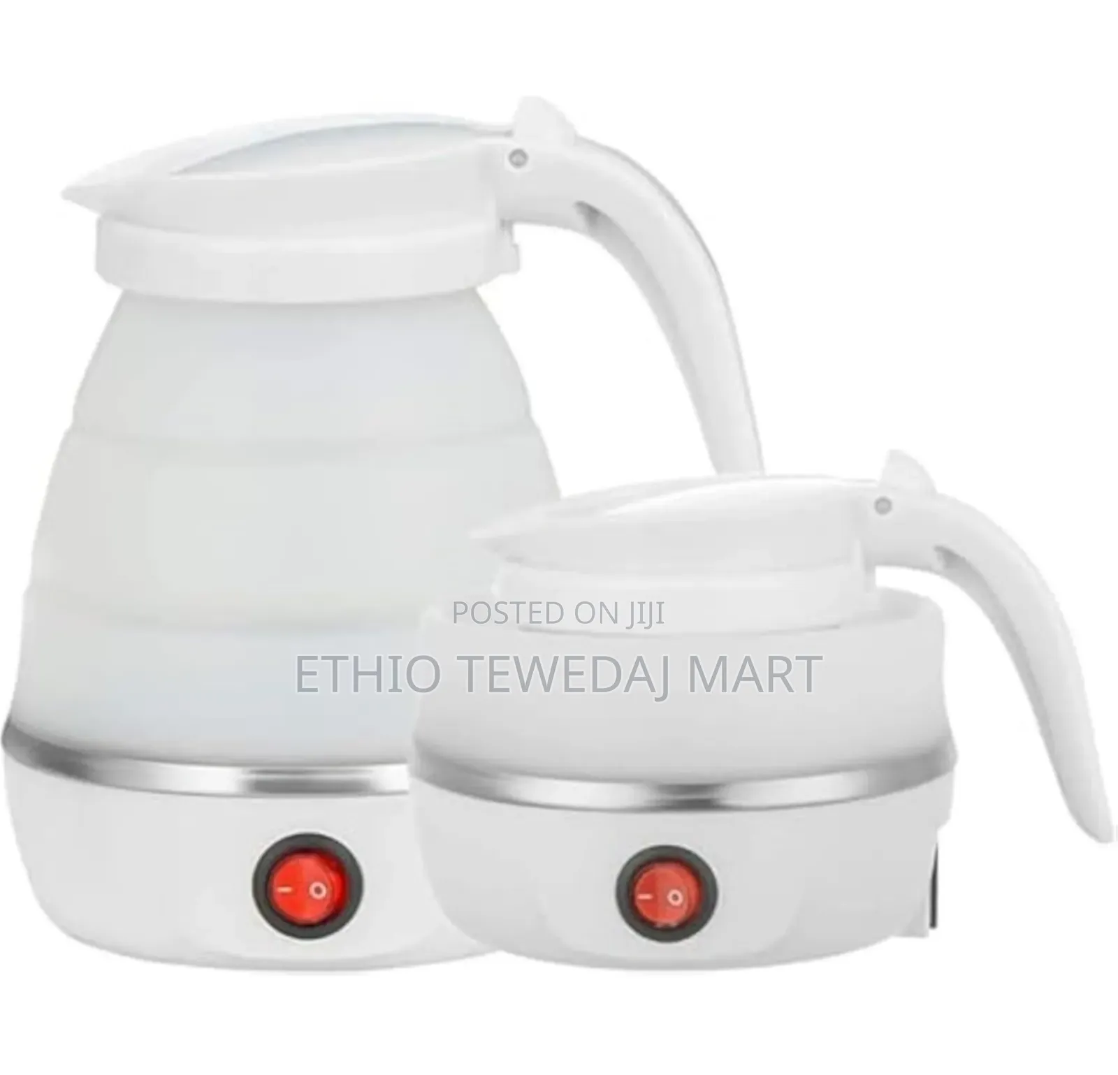 Travel Kettle Electric Small Foldable Portable Kettle የውሃ ማሞቂያ