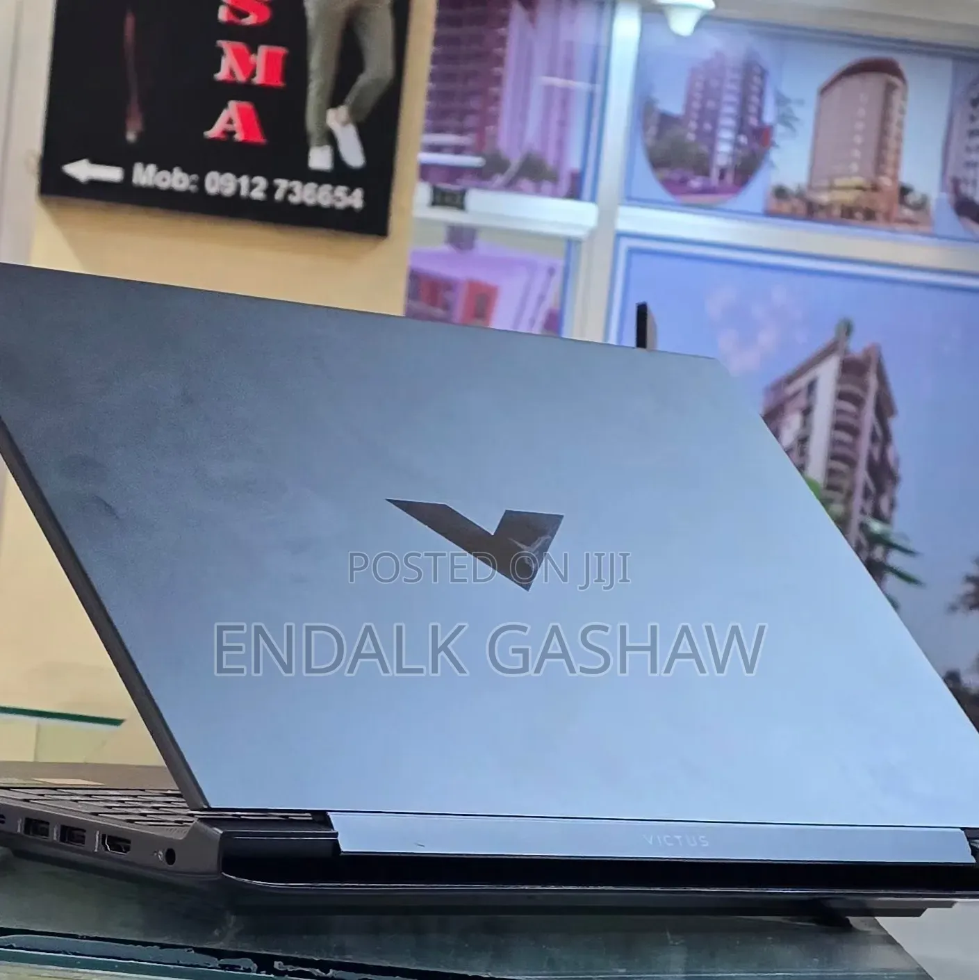 New Laptop HP Victus 16 16GB AMD Ryzen 7 SSD 1T