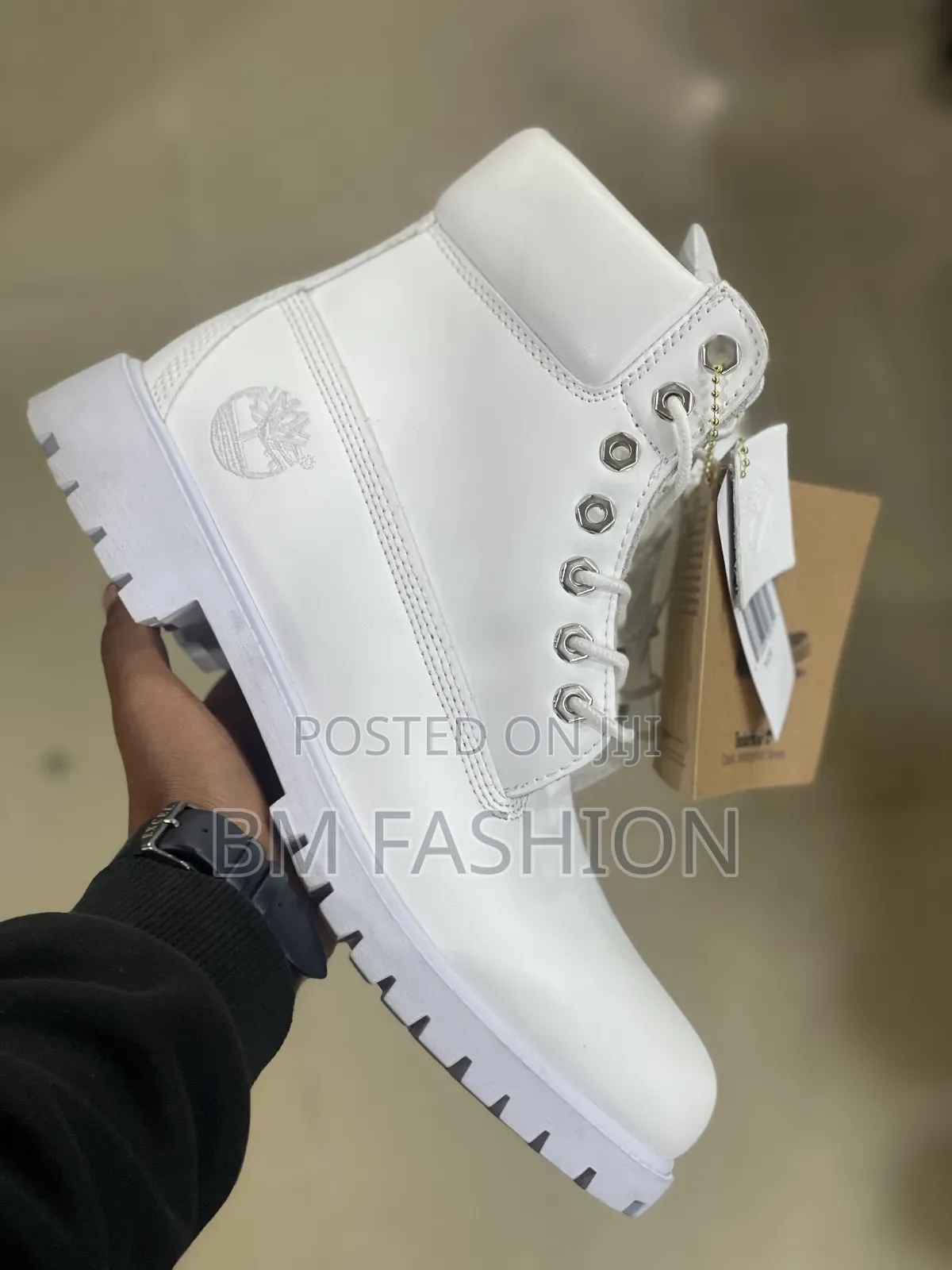 Timberland 6-Inch Premium Triple White