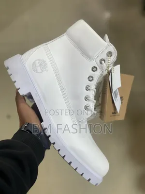 Timberland 6-Inch Premium Triple White