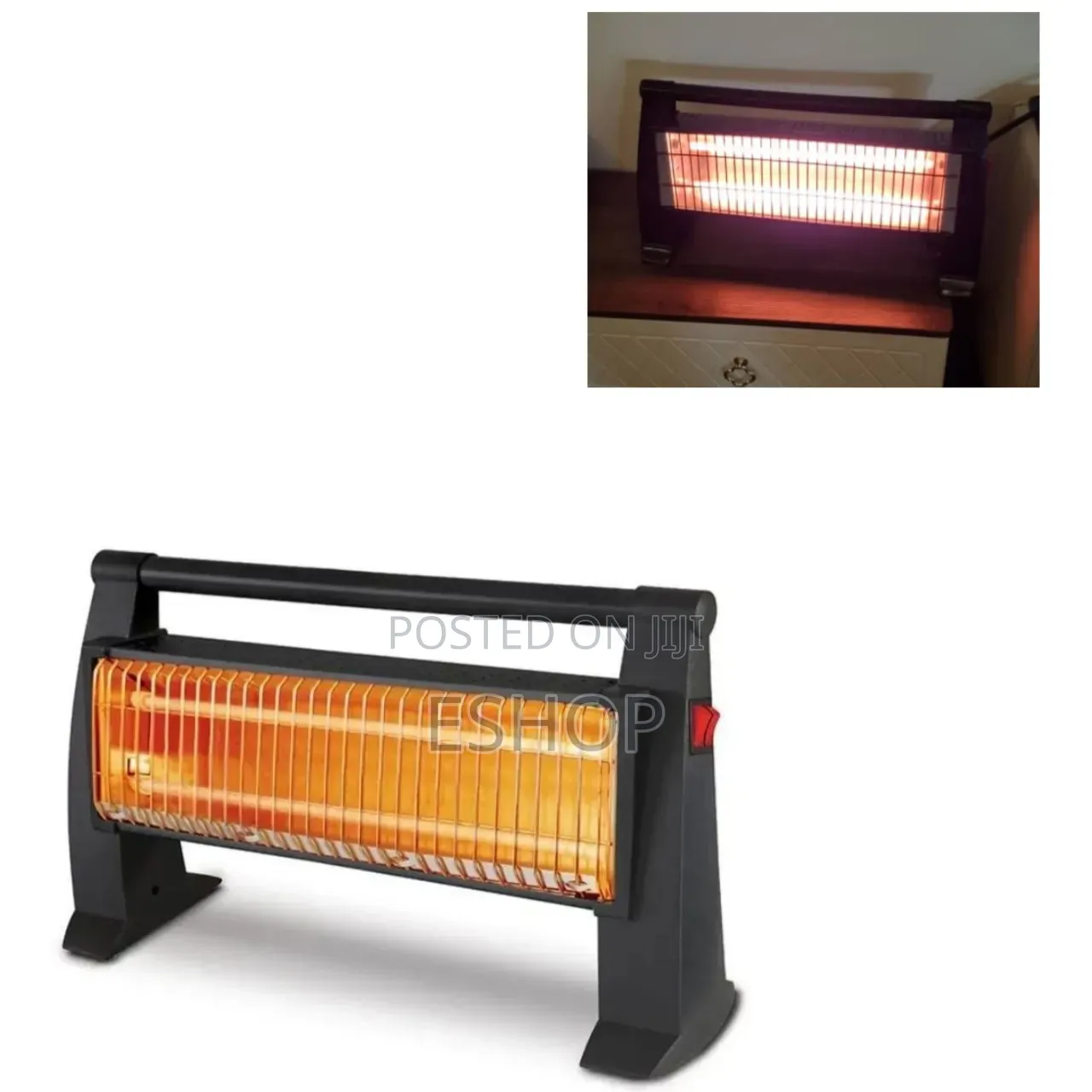 Kumtel/Luxell 1200w Portable Radiant Quartz Room Heater