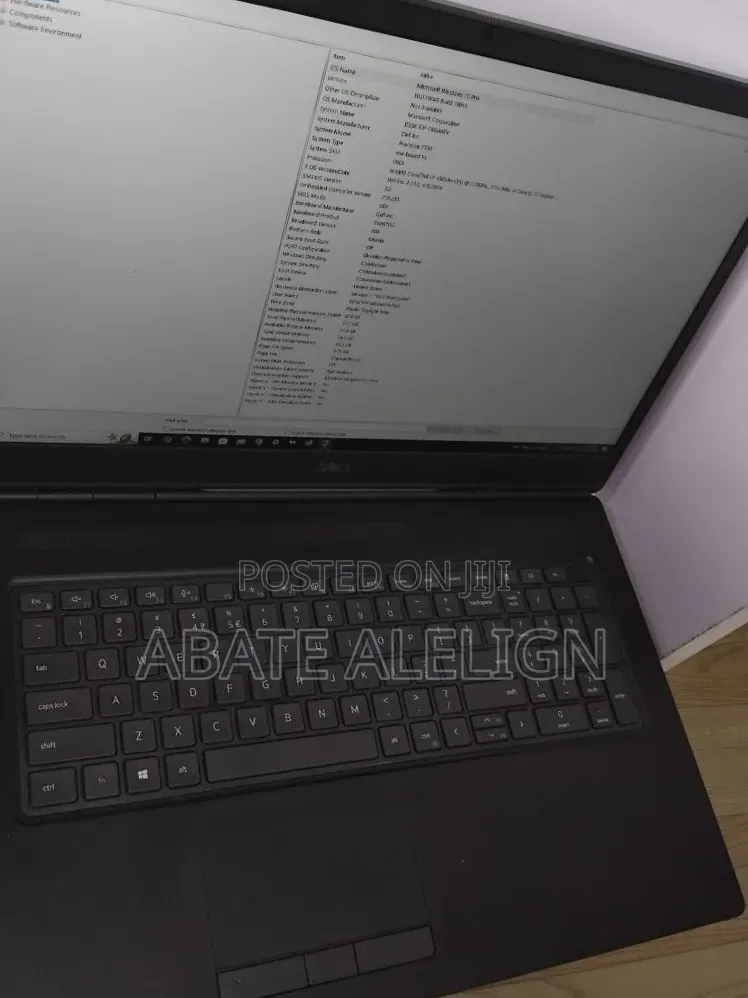 Laptop Dell Precision 7750 32GB Intel Core i7 SSD 512GB
