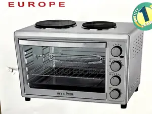 Delta Mini Oven 48liter Europe Bfyb Electric Oven With Dual Hotplates