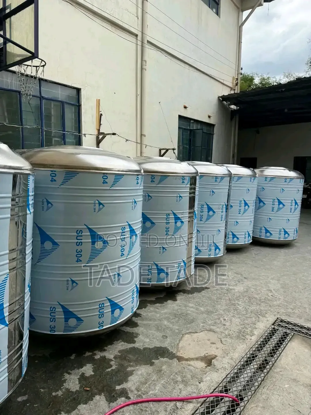Eyob Vertical Tanker Stianless Steel