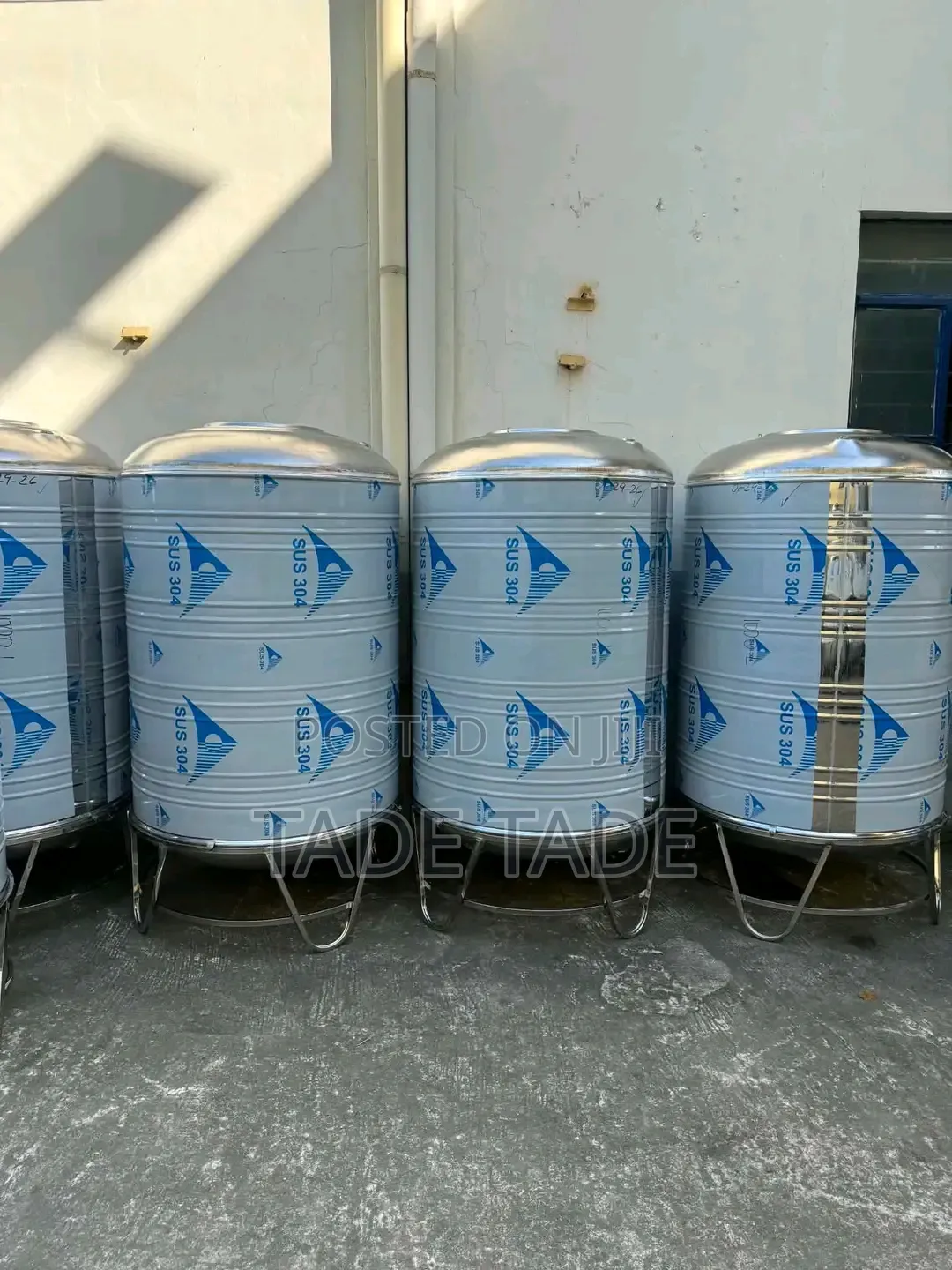Eyob Vertical Tanker Stianless Steel