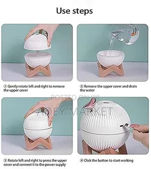 Compact Lark Air Humidifier.