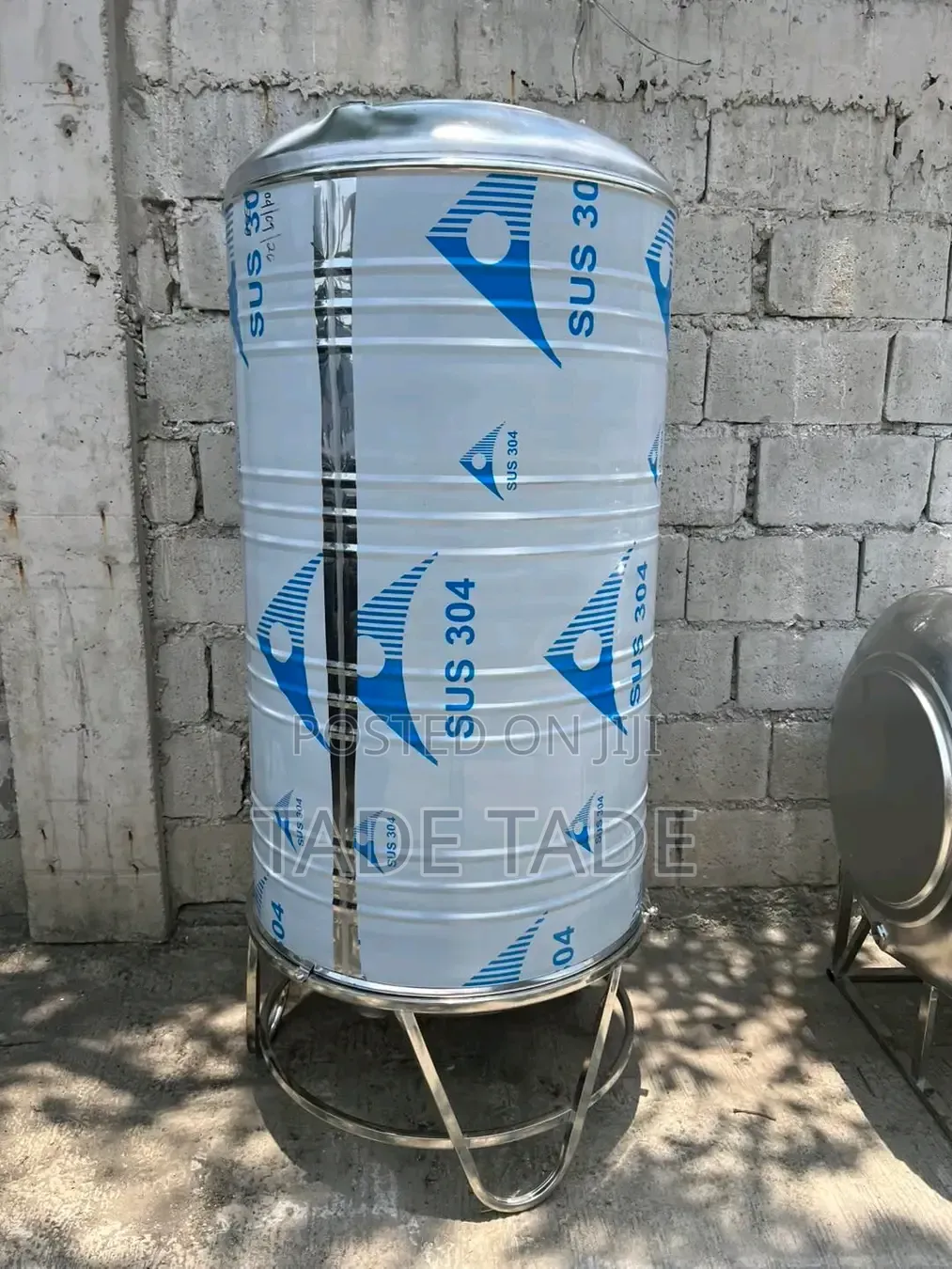 ታዴ Circular Stianless Steel Water Tanker Roto P.L.C