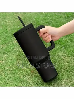 Travel Mug Insulated Stainless Steel Tumbler With Straw