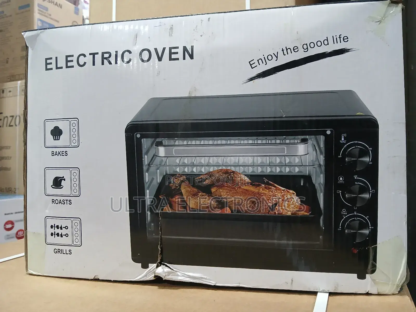 Electric Oven,Baking, Roasting, and Grilling.