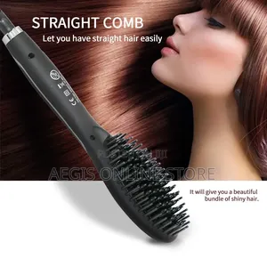 Professional Hair Straightener Brush