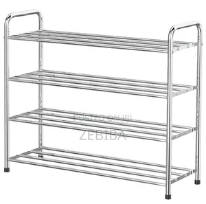 Fanhao 4-tier Stainless Steel Shoe Rack.