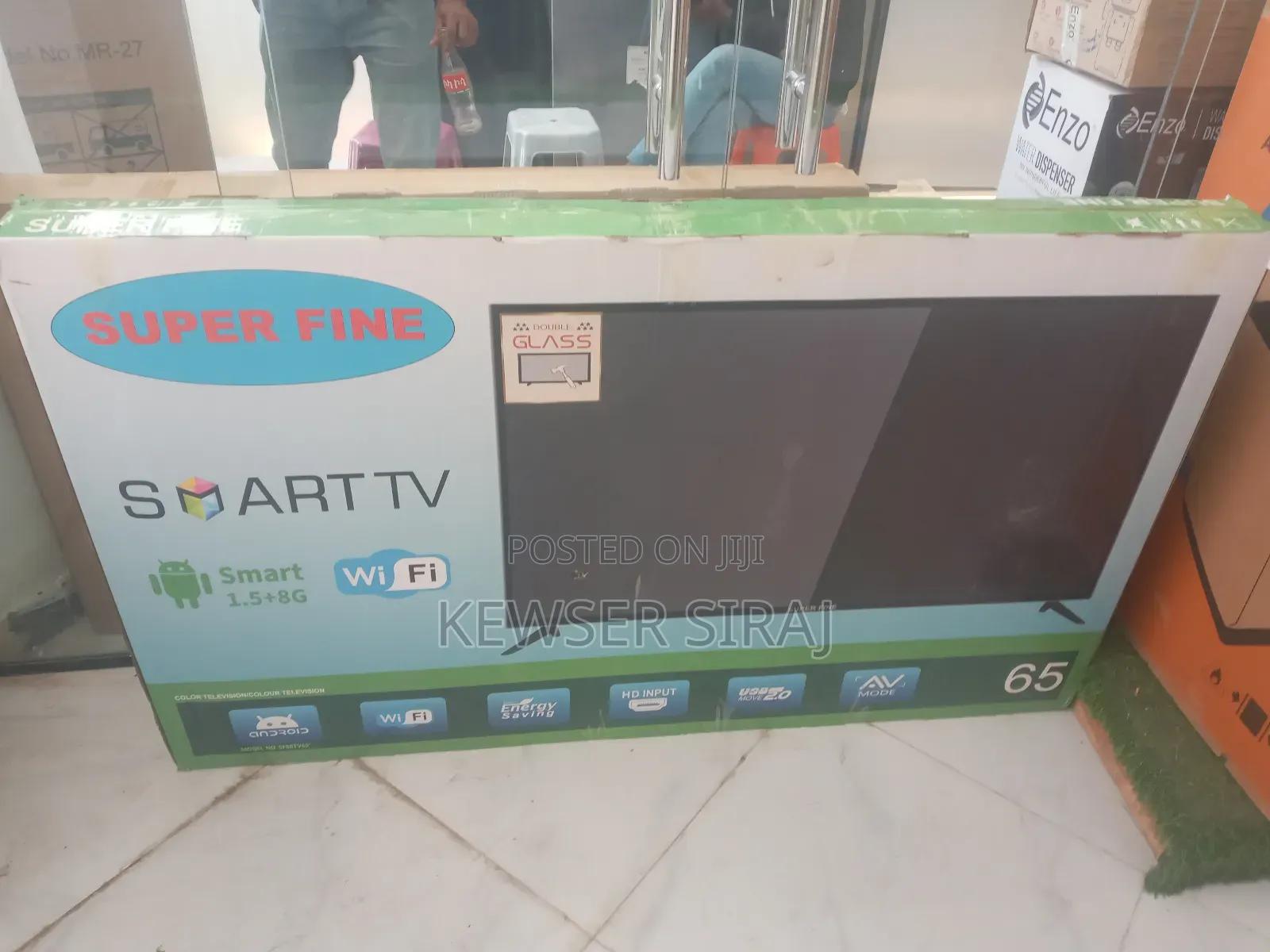 Super Fine 65inch Tv Smart Android New 20 25 Model