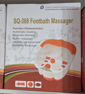 Footbath Massage የእግር መዘፍዘፊያ እና ማሳጀር