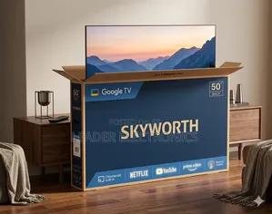 Skyworth 50" Smart Google Tv Frameless – Modern Entertainment