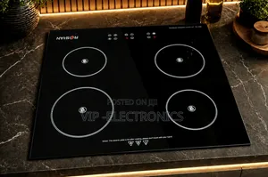 Roshan Ceramic Stove 4burner Electric Digital Touch Black Glas Cooktop