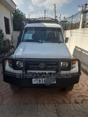 Toyota Land Cruiser 1995 White