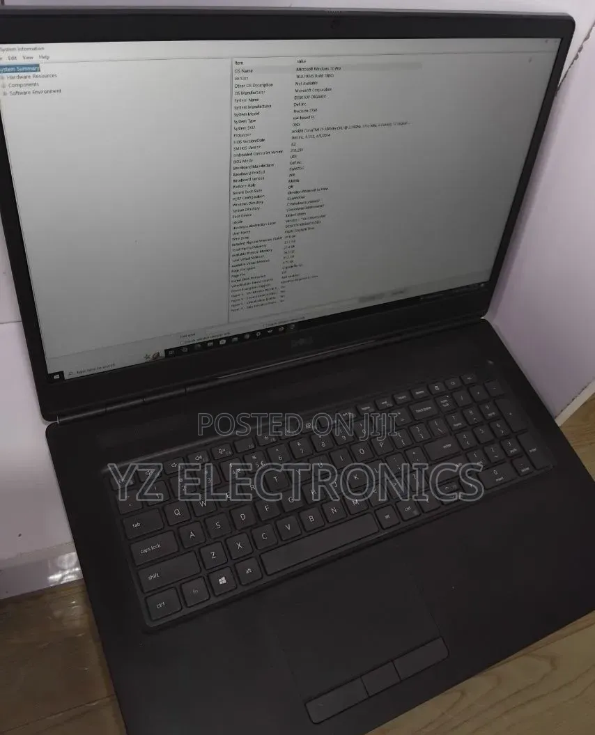 New Laptop Dell Precision 7750 32GB Intel Core i7 SSD 512GB