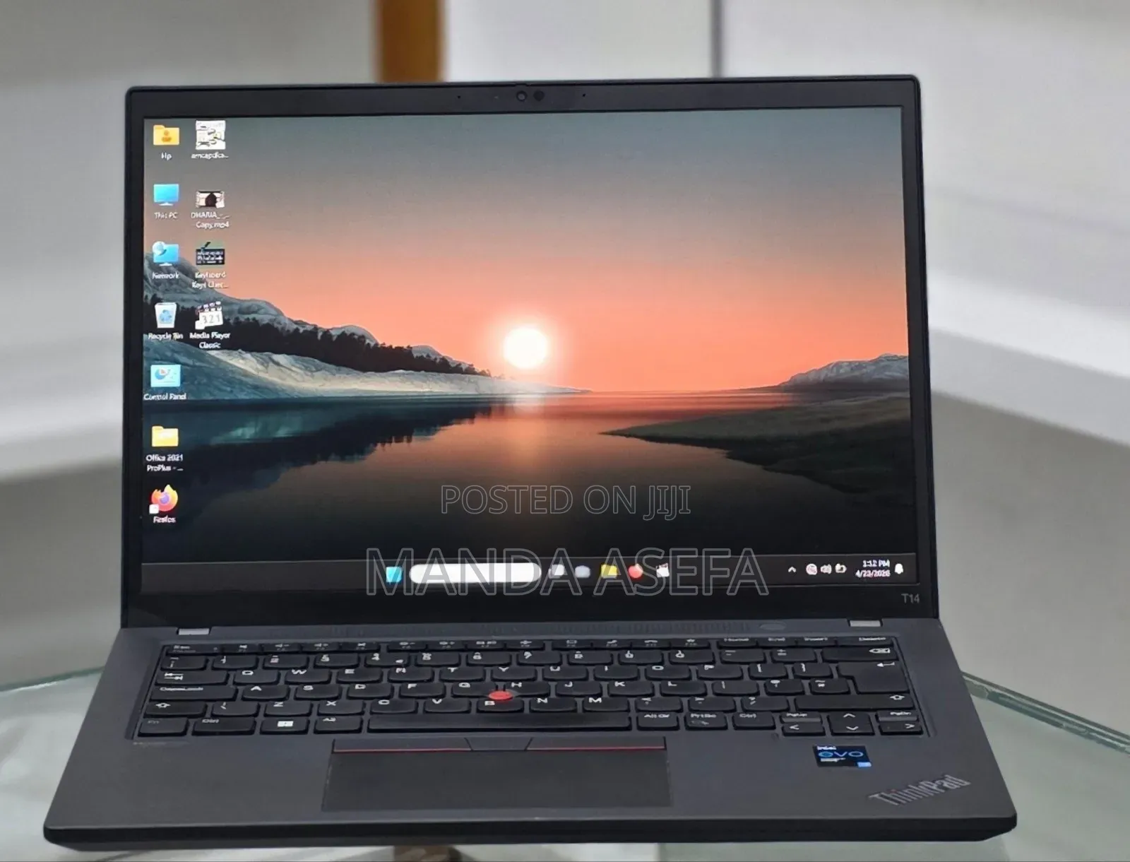 New Laptop Lenovo ThinkPad T14 G3 8GB Intel Core i7 SSD 512GB