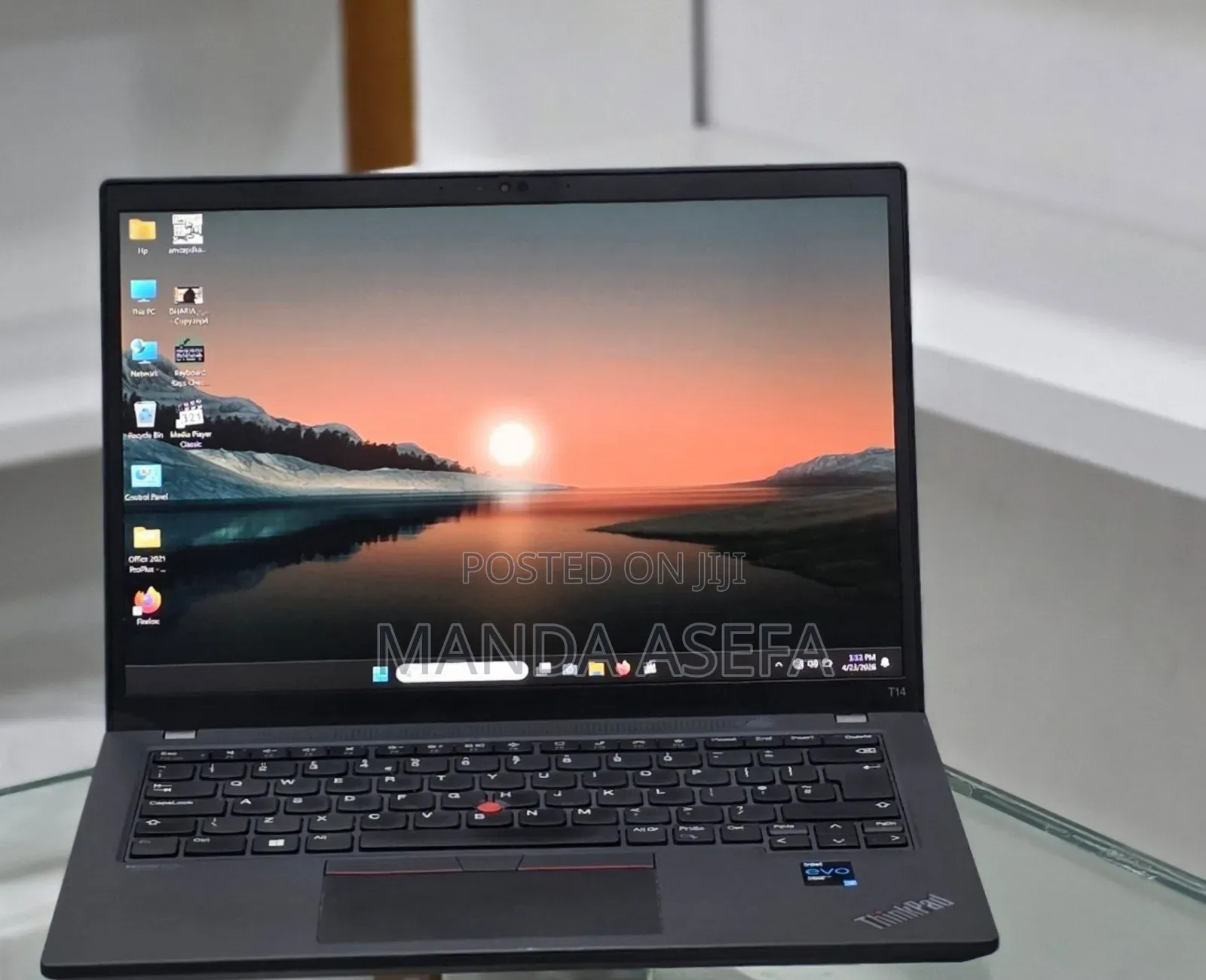 New Laptop Lenovo ThinkPad T14 G3 8GB Intel Core i7 SSD 512GB