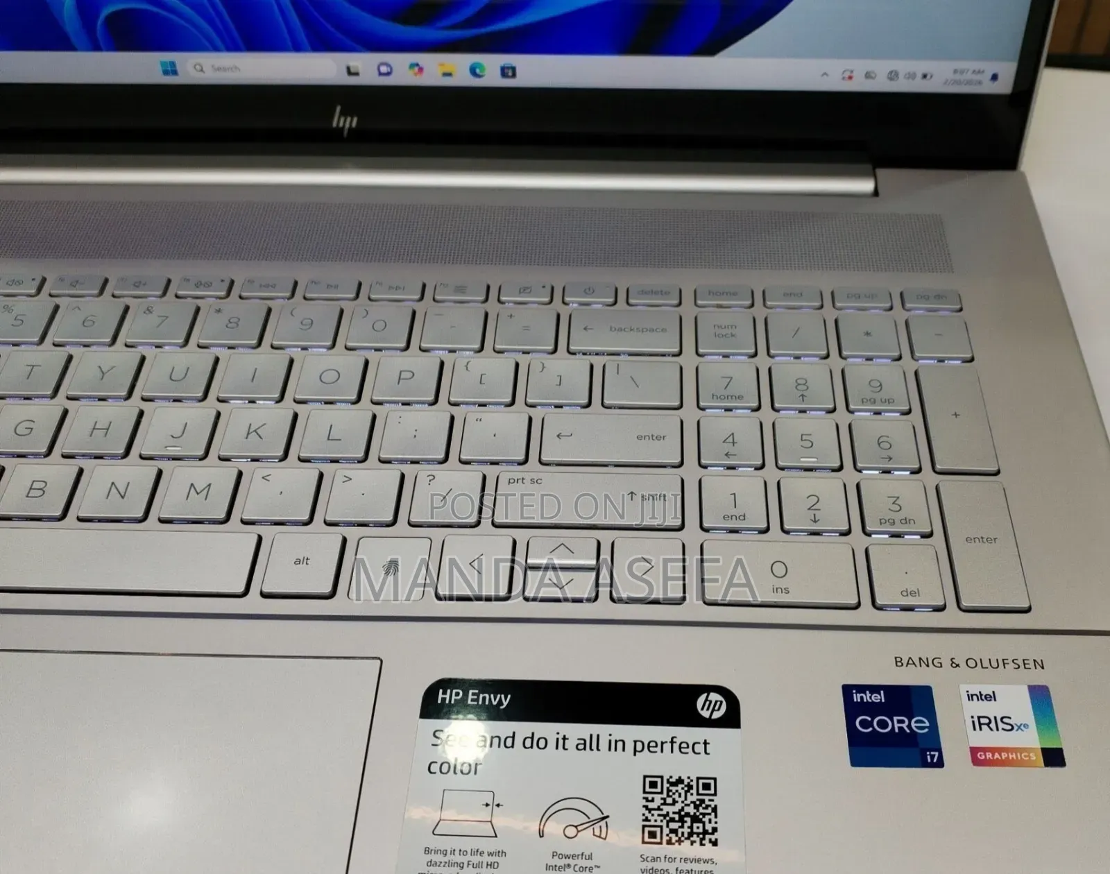 New Laptop HP Envy 17 12GB Intel Core i7 SSD 512GB