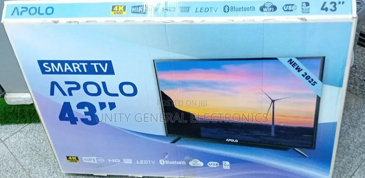 Apolo 43'' Smart Tv New 2025
