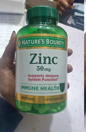 Natures Bounty 400mg Zinc Dietary 50mg Supplment