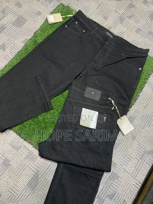 Premium Tom Ford Men's Luxury Black Jeans