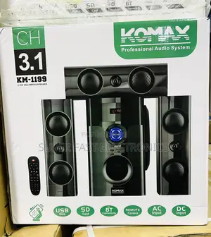 Komax Multimedia Speaker System K-1199 2.1ch
