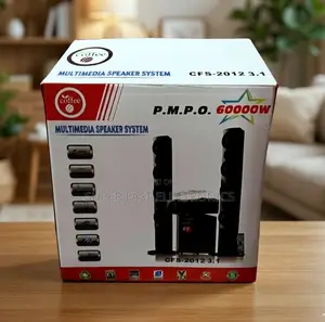 Coffee Multimedia Speaker System 60000w Pmpo Powerful Sound System