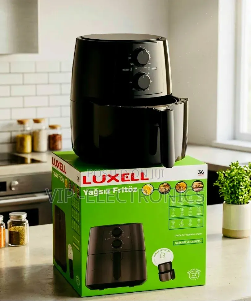 Luxell "Yağsız Fritöz Which Translates to Luxell Oil-Free Air Fryer