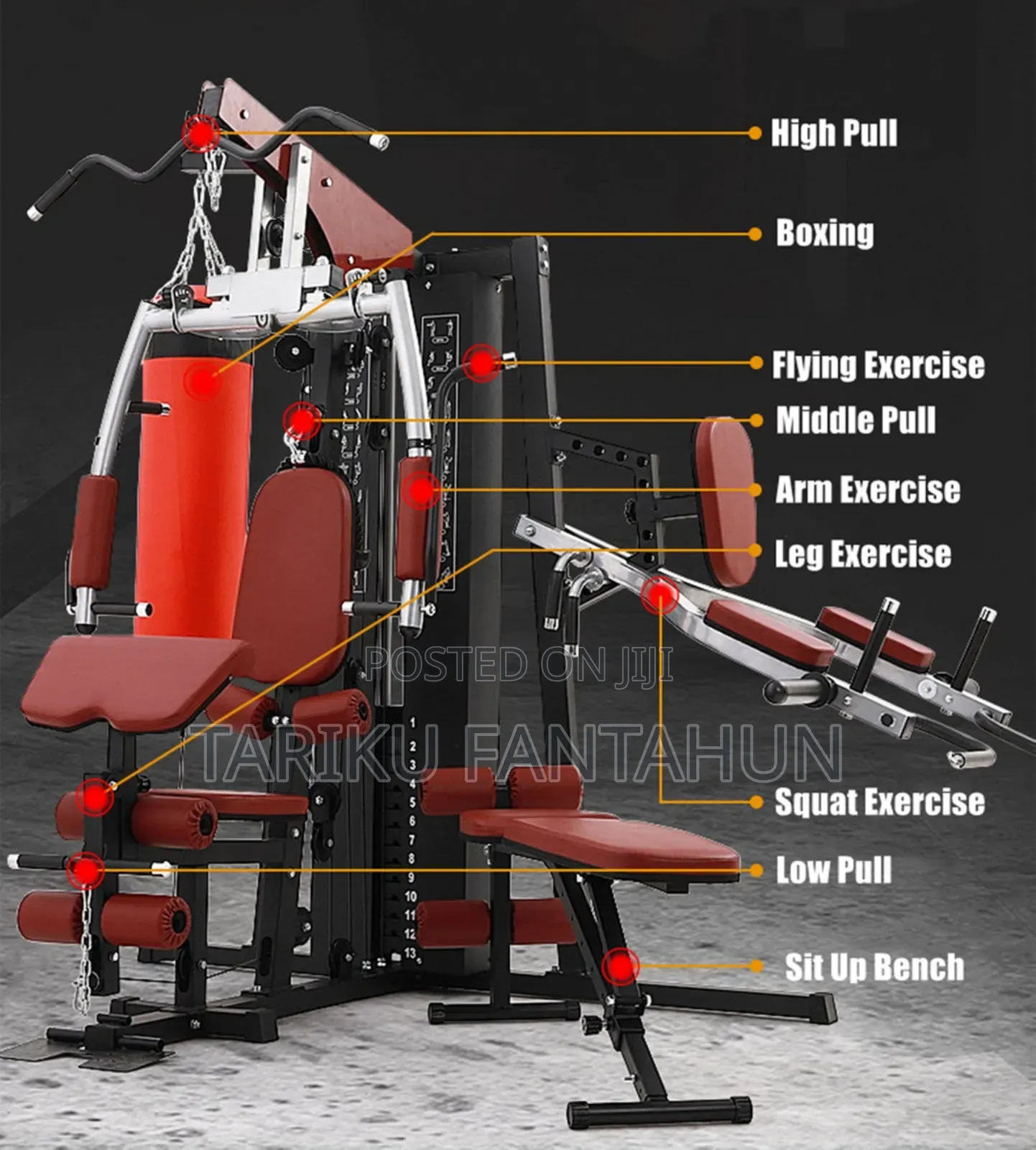 Miracle Fitness Station Multi Gym
