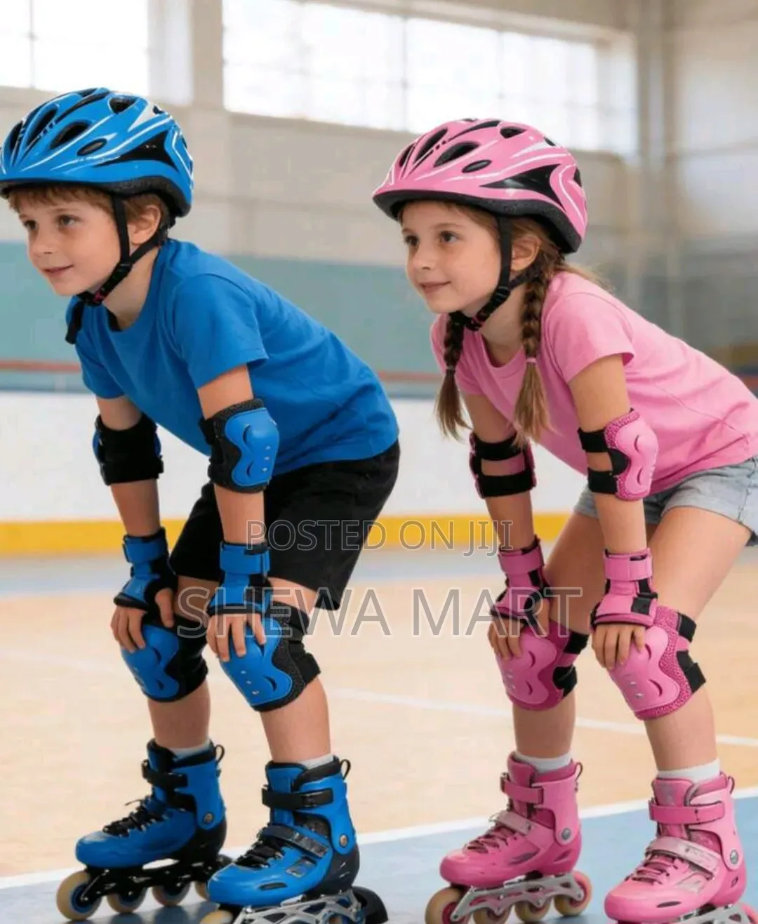 Protective Gear Set for Hoverboard, Skateboard, Roller Skates, Breatha