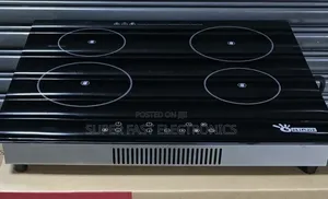 Gelinjie Ceramic Stove 4-Burner Electric Induction/Ceramic Cooktop.