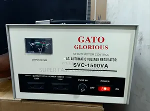 Gato Glorious SVC-1500va Servo Motor Ac Automatic Voltage Regulator