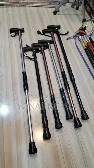 Walking Stick – Height Adjust蟳啓walking Stick Can ‘Snap’ Open and Be